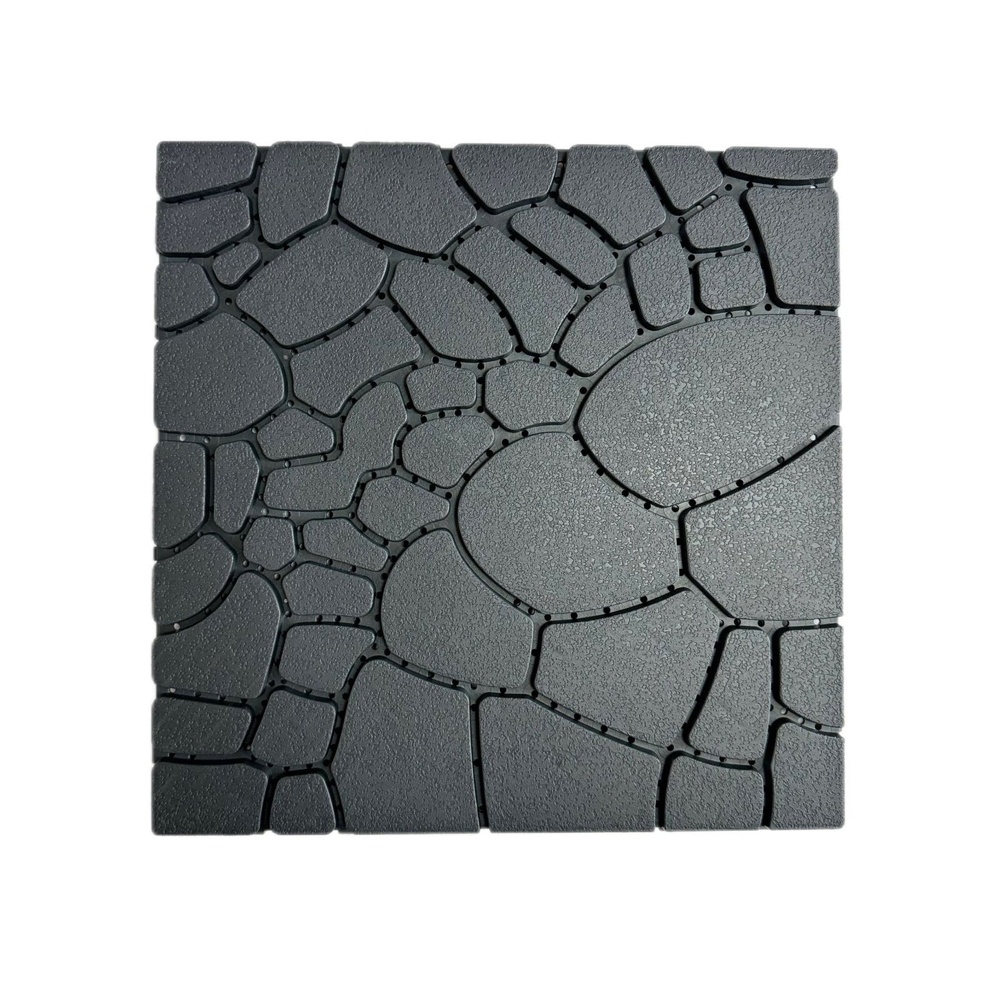Stone Texture Patio Deck Tiles, Diy Module Interlocking Decking Floor Tiles