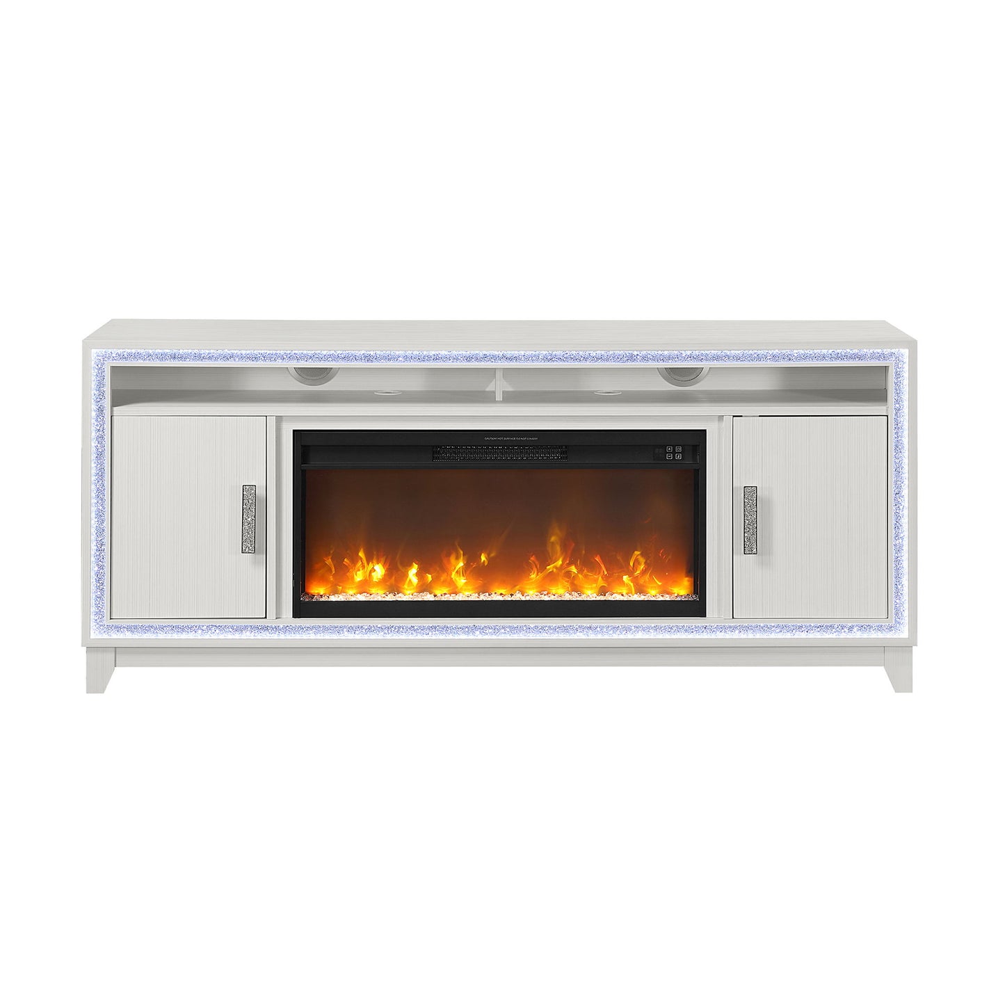Almera - Fireplace With Adjustable Temperature And LED Options