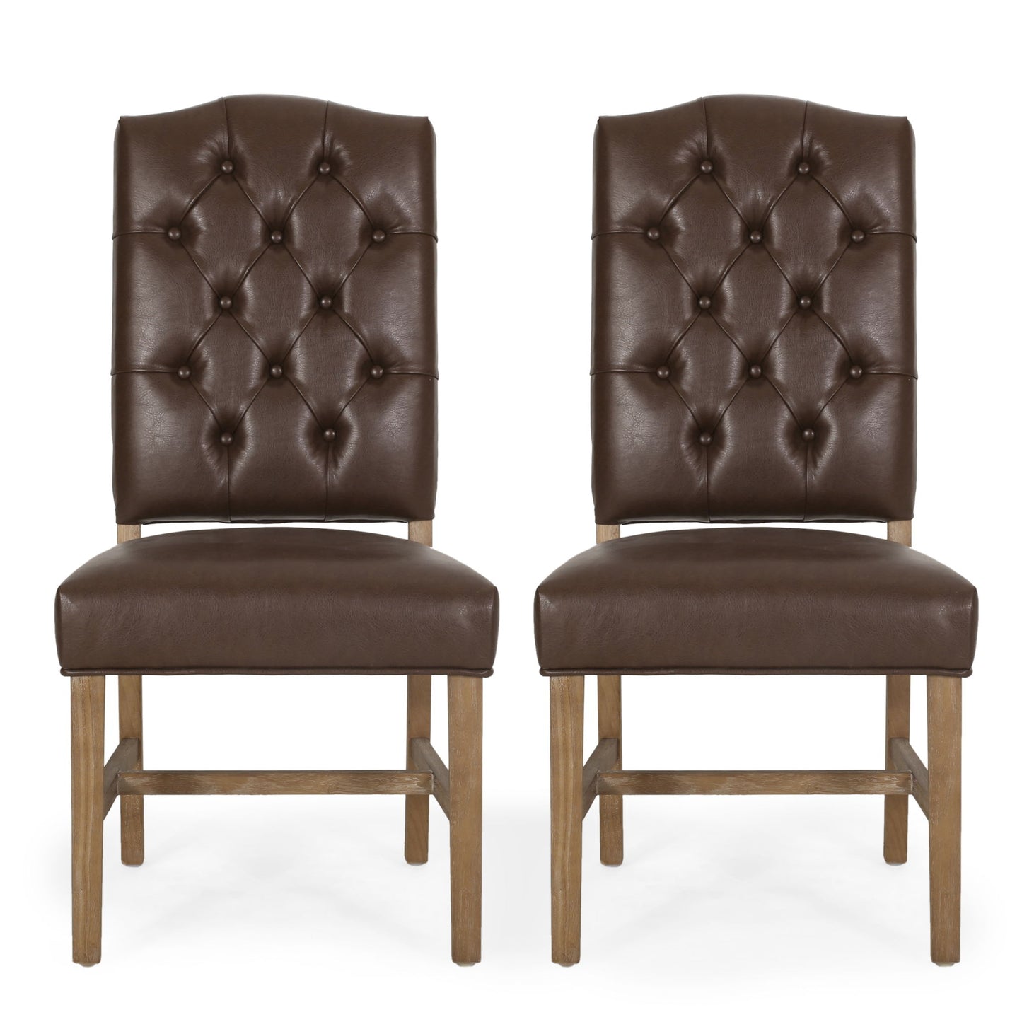 Elegant Dining Chair With Button Tufted Design