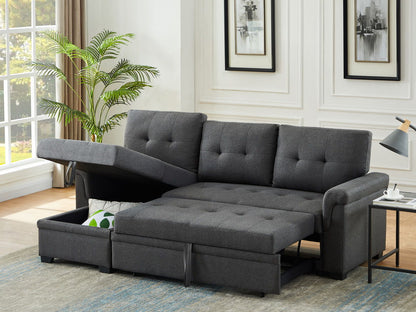 Sierra - Reversible Sleeper Sectional Sofa With Storage Chaise
