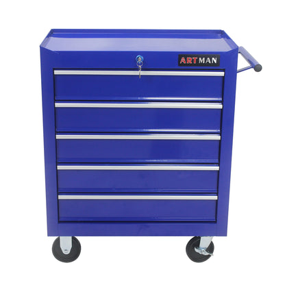 Multifunctional Tool Cart With Wheels And Drawers