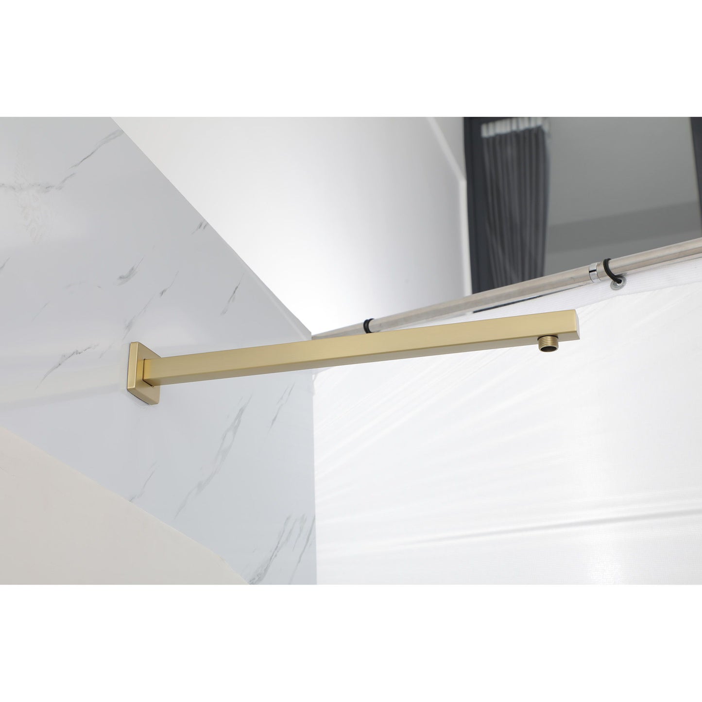 Wall Mounted Shower Arm With Flange