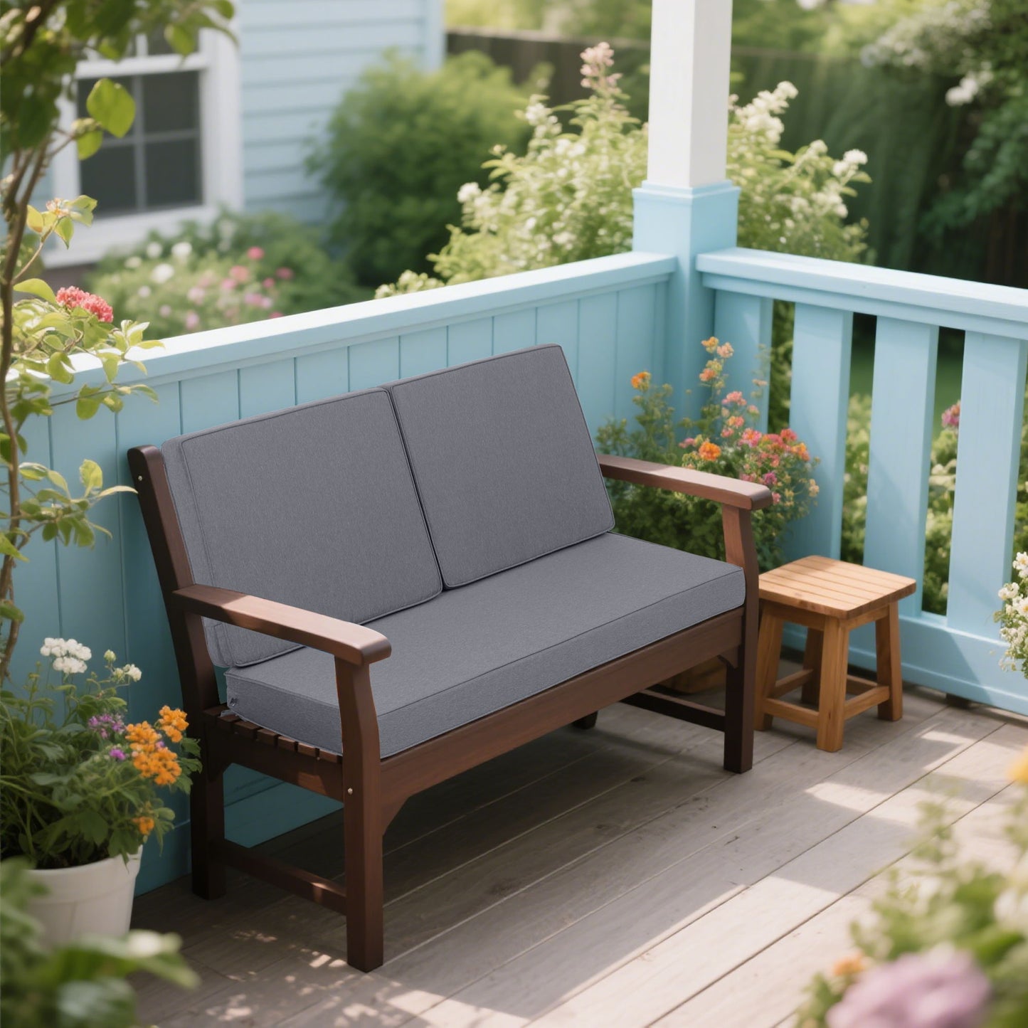 Deep Seat Waterproof Replacement Patio Chair Cushions For Patio Furniture