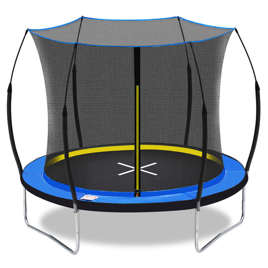 8 Ft Trampoline Inner Safety Net Elastic Ropes Version - Blue
