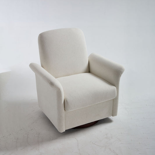 Modern Swivel Barrel Accent Chair With Base