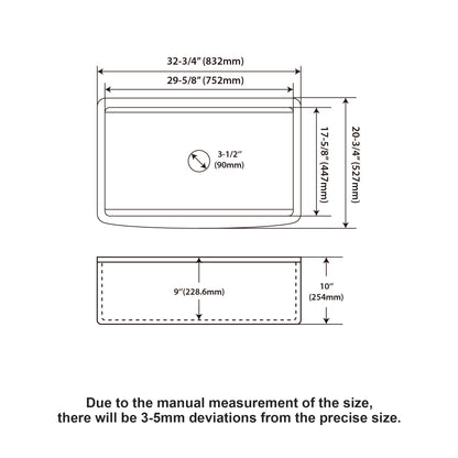 Kitchen Sink Workstation With Deep Bowl And Space-Saving Track Design - White