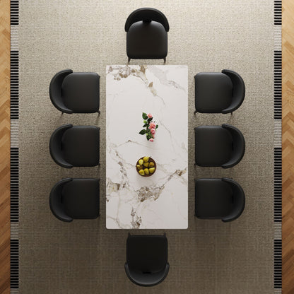 Modern Rectangular Dining Table With Chairs