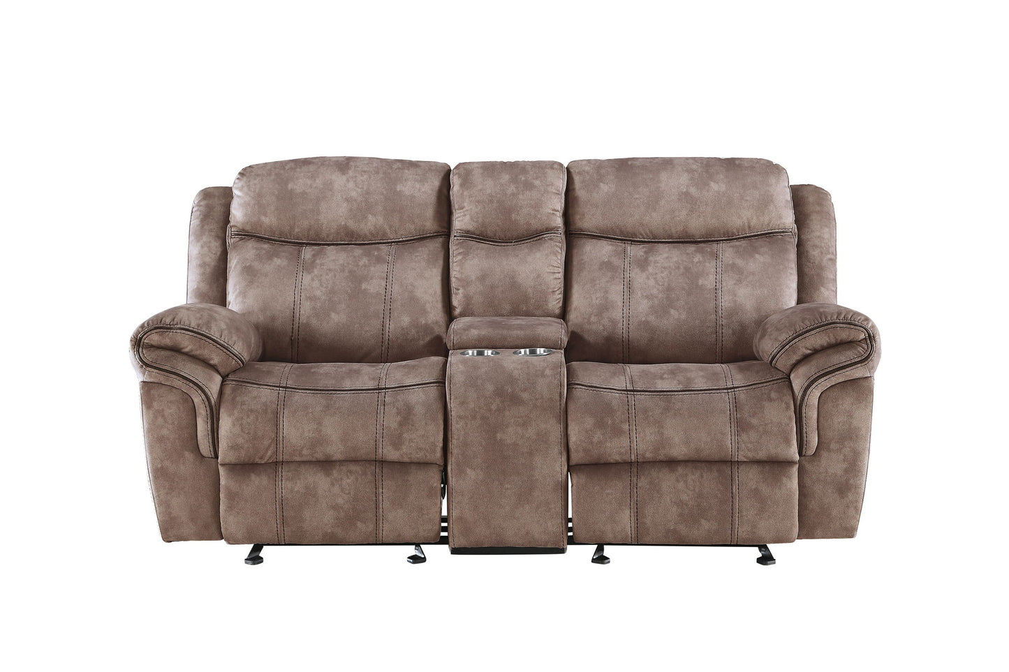 Zubaida - Two Tone 3 Piece Recliner Living Room Set
