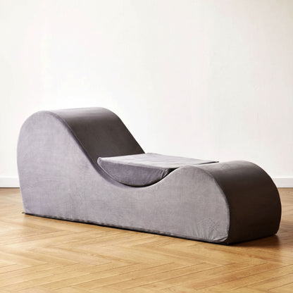 Solace - Chaise Lounge Chair Relaxation, Ergonomic Design With Soft Yet Firm High Density Foam Core