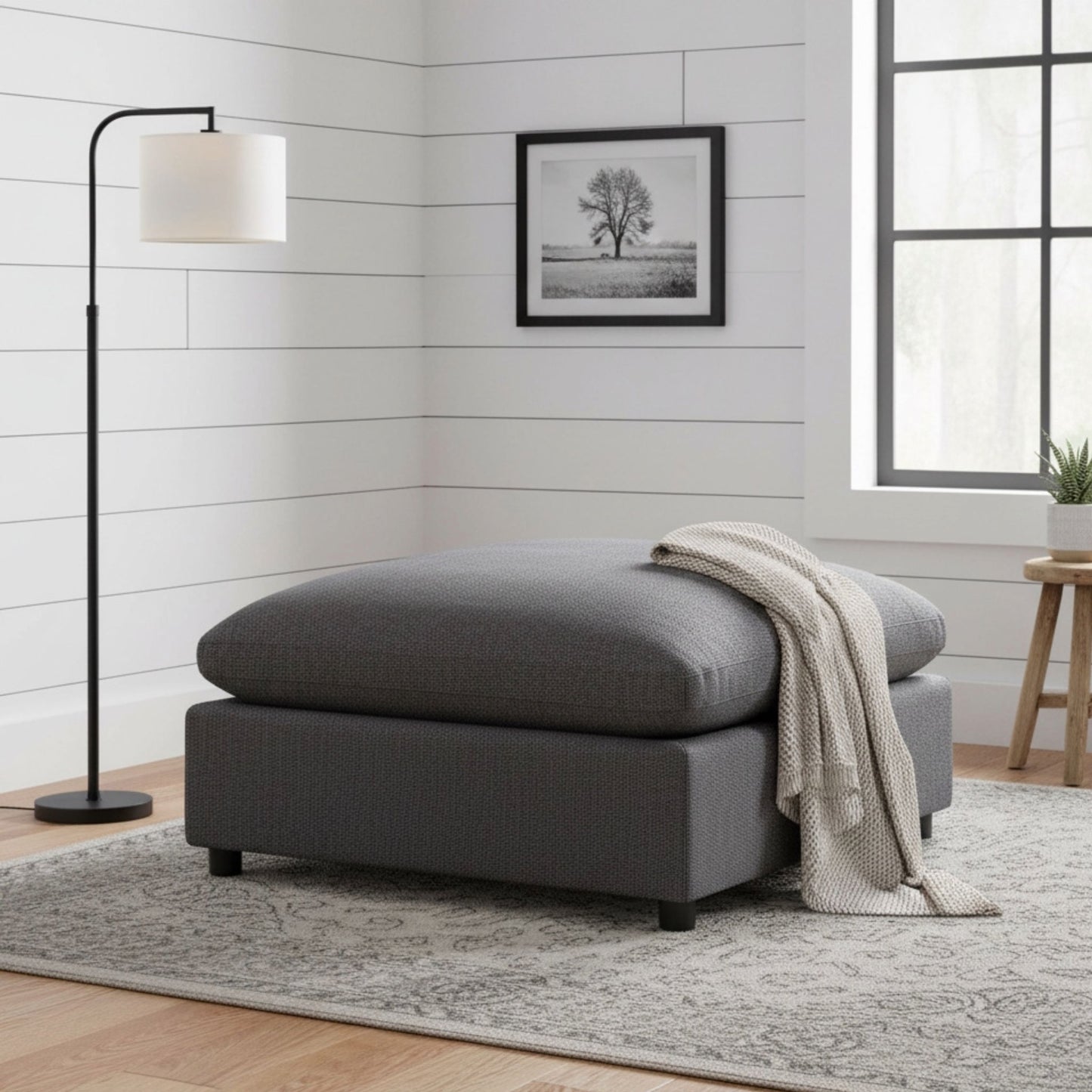 Cassandra - Ottoman With Removable Covers