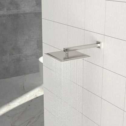 Wall Mounted Shower Arm With Flange