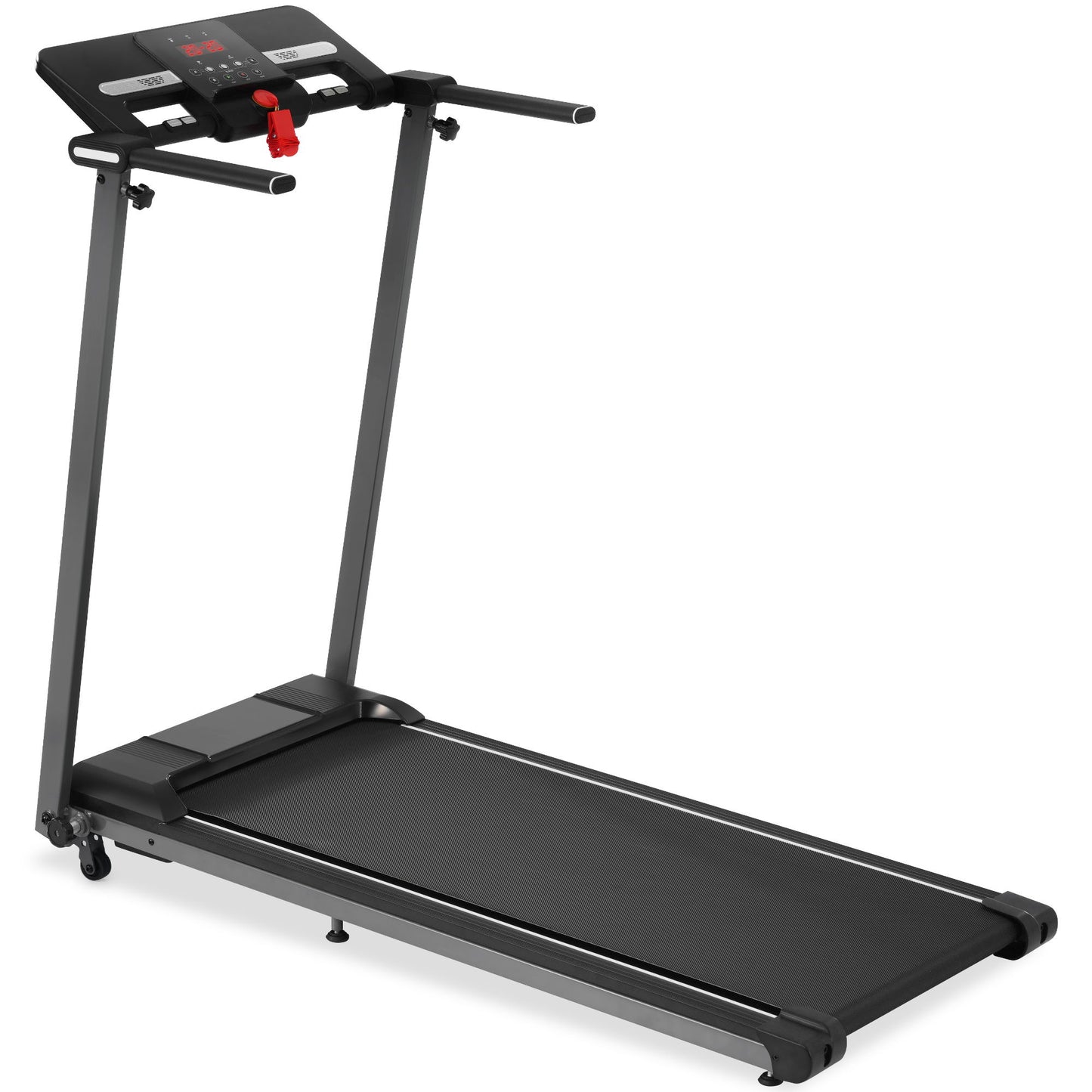 Folding Walking Pad Treadmill For Home With Incline 0.5 7.5Mph - Black