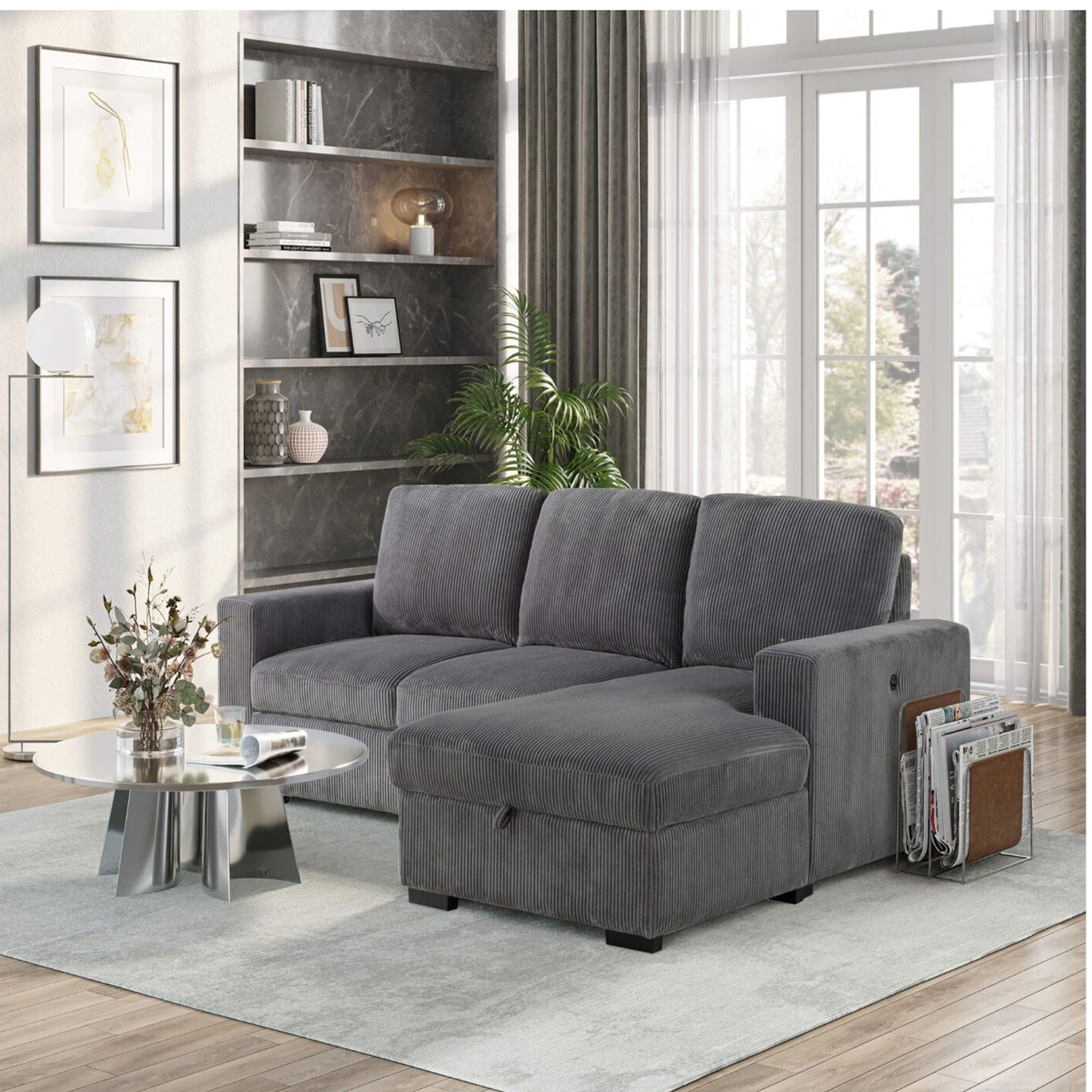 Melody - Contemporary Design Sectional Sofa