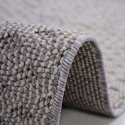 Guros - 8' X 10' Medallion Indoor / Outdoor Area Rug - White / Ivory