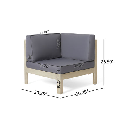Brava - X Back Corner Chair