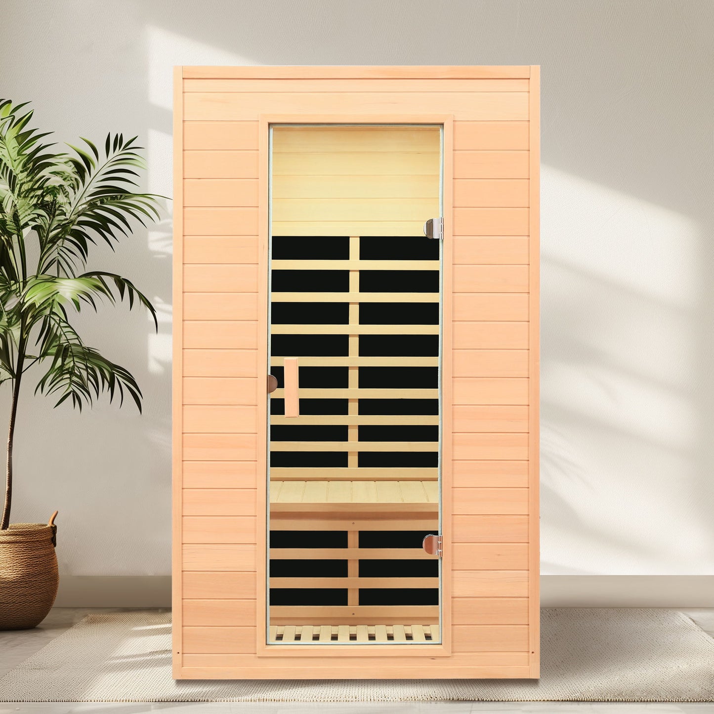 Hemlock Far Infrared Roof Embedded Indoor Sauna Room